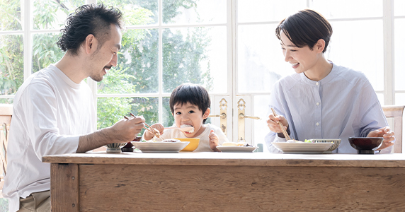 ⾷を通じた家族との楽しい体験